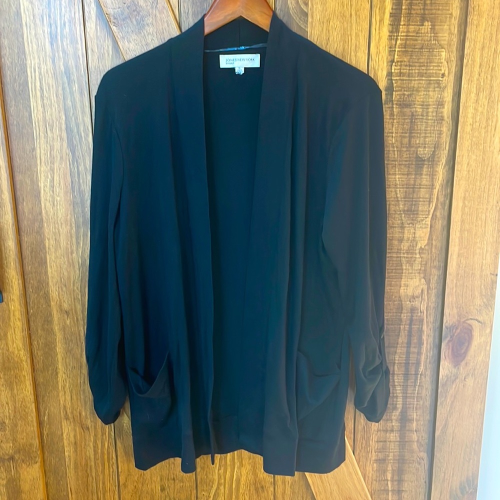Black XL cardigan by Jones New York